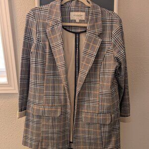Liverpool Los Angeles Plaid Blazer